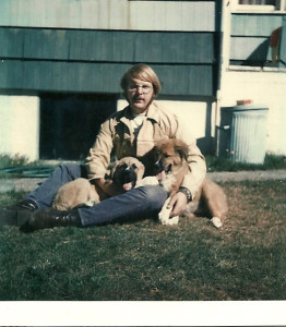 1973 Dennis & Mickie on right & brother on left.